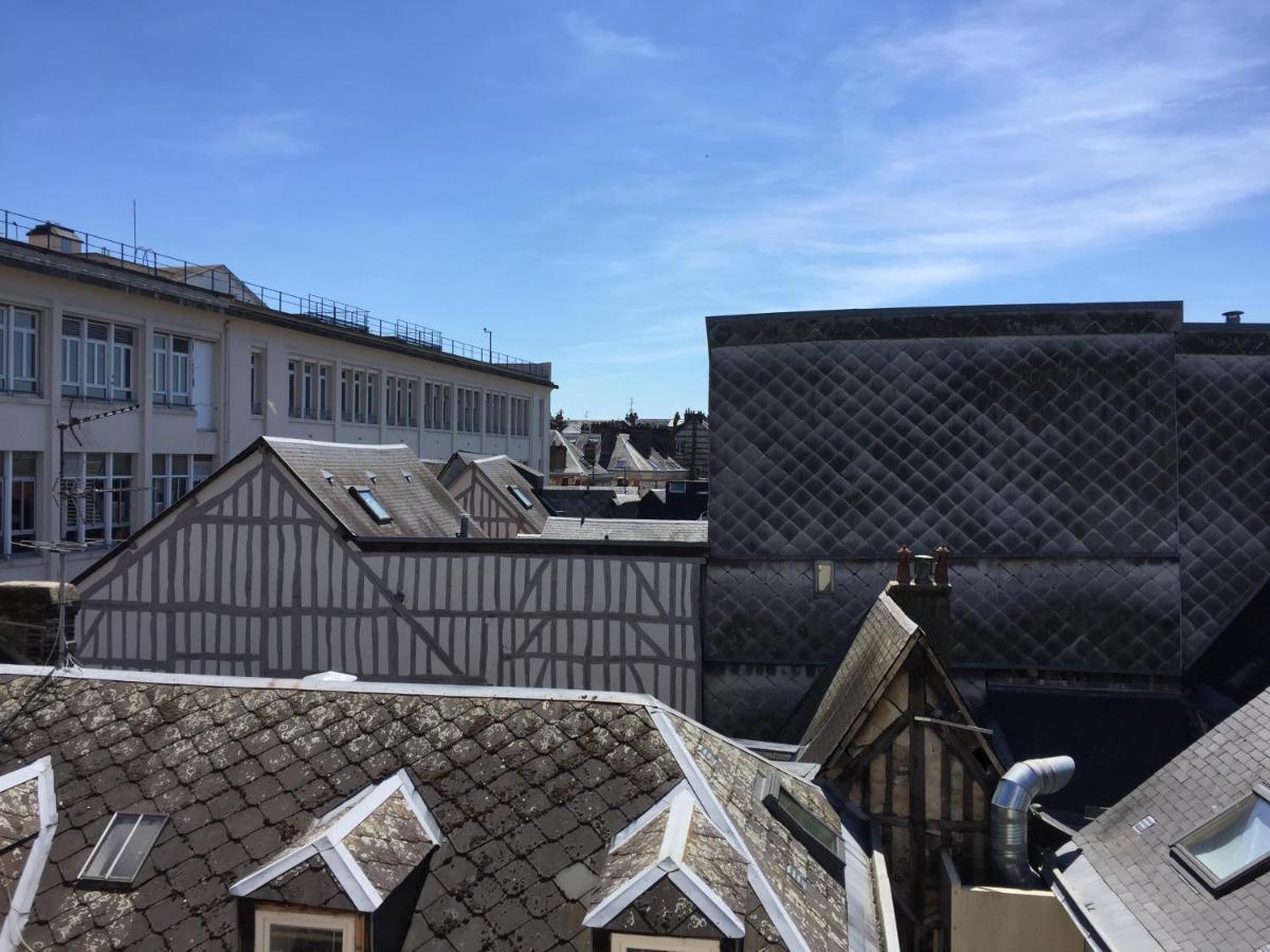 Bel Appartement Dans Le Centre Historique De รูออง ภายนอก รูปภาพ